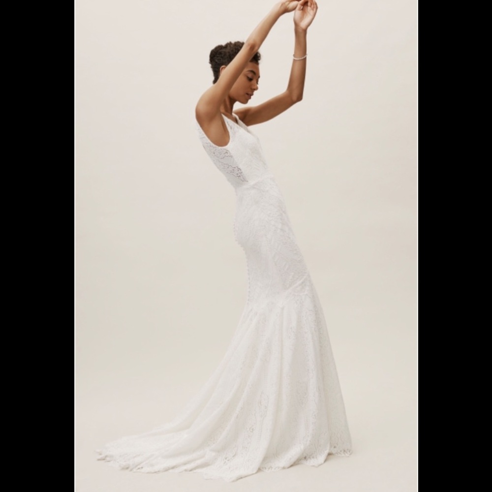 NWT BHLDN Lace be a Lady dress Ivory dress size 6